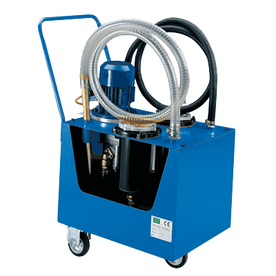 Washing and filtering equipment
